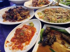 韩式年糕炒飞蟹-牡丹峰朝鲜料理