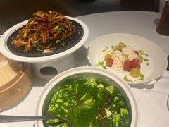 雪花牛肉绿麻婆豆腐-桂满陇·海市蜃楼·黑金(国金店)