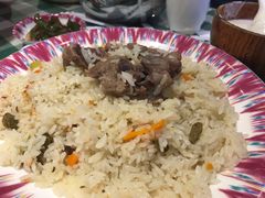 新疆抓饭-新疆巴州金丝特餐厅(大钟寺店)