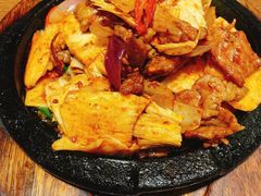 铁板孜然牛三样-北李妈妈菜(鲁能城店)