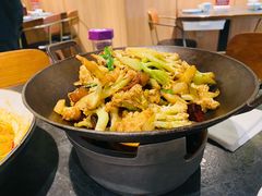 干锅有机菜花-金掌勺东北菜(格兰晴天店)