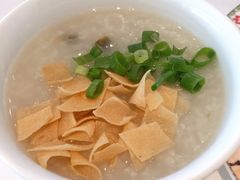 皮蛋瘦肉粥-青岛海景花园大酒店·粤海餐厅