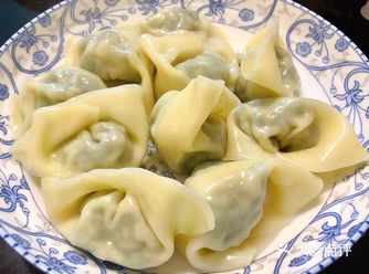清香美味的自制芹菜馄饨