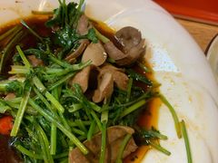 香菜拌猪腰-聪辉同安老美食饭店(大元路店)