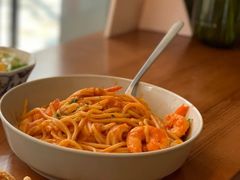 鲜虾茄汁意大利面-红小满休闲餐厅(十全街店)