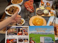 -百彦蒙古包·碳烤羊排·手抓羊肉(万江首店)