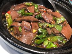 土青椒烧鸭血-沔阳会馆(沔街店)