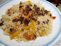 牛肉抓饭-羊巴道新疆菜·清真(上梅林店)