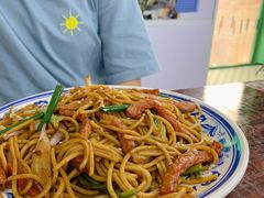 黑椒猪扒炒意粉-噏耷茶档