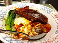 黑椒T骨猪扒饭-開籠雀冰室(同和金铂店)