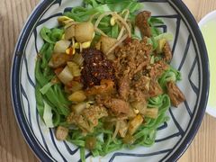 干拌菠菜面-高家手工菠菜面