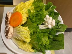 蔬菜拼盘-蚝大仙横琴生蚝火锅(日月贝店)