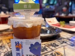 港式冻柠茶-捞围鲜·港式打边炉(海阳路店)