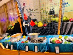 -海口绿发希尔顿酒店-田园汇自助餐·三文鱼·海鲜