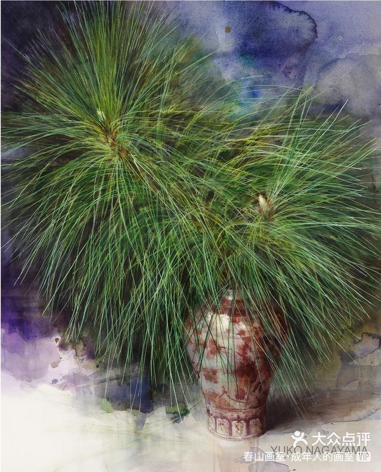 永山流用水画梦的艺术家永山裕子