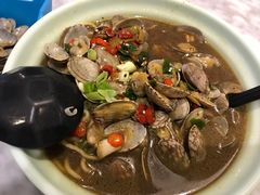 鱿鱼花甲面-轻捞慢起面馆(新世界百货店)