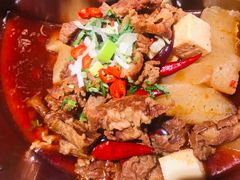 特色牛腩鸳鸯锅-左庭右院鲜牛肉火锅(环球港店)