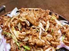 葱爆羊肉-魁盛居百年鲁菜馆(县西巷店)