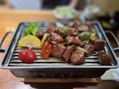 陶板牛肉粒定食-九井澤精致料理(金茂店)