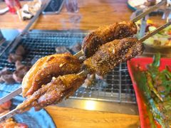 烤羊腰-柿子树炭烤羊腿(金台路店)