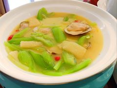 竹笙蛤蜊煮丝瓜-彩丰楼·中餐厅(国家会展中心上海洲际店)