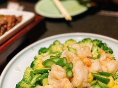 芦笋银杏炒虾球-北平盛世·新京菜·北京烤鸭(劲松·双井店)