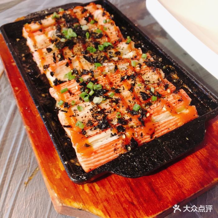 二胖烧烤(建二吾行里店)烤进口蟹柳图片