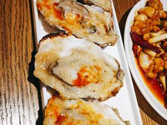 烤海蛎子-潮庭·大连海鲜·炭火烧烤·扇贝王(大连店)