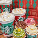 星爸爸圣诞季🎄新品红杯来了！！太妃回归