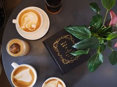 肉桂红糖拿铁-LAB COFFEE来杯咖啡(浦仓路店)