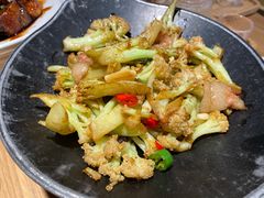 干锅有机花菜-溪林小馆(浦江城市生活广场店)