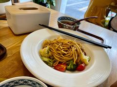 黑胡椒鲜蔬意面-漫蔬•台北蔬食小馆VEGGIEBOIL(朝晖店)