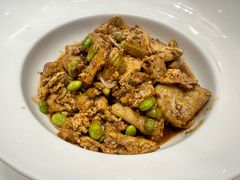毛豆子煎臭豆腐-虎哥私房菜(馒头山店)