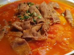 泡菜番茄炖肥牛-绿茶餐厅(昆明世纪金源店)