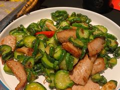 日本脆瓜炒猪颈肉-羽鸽集·乳鸽专门店·地道顺德菜(岭南站店)