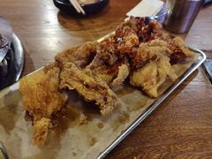 蒜香酱油无骨炸鸡-包装马车·韩国料理·포장마차