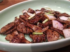 京葱爆猪肝-虎哥私房菜(馒头山店)