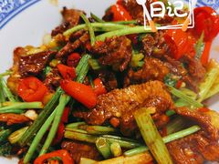 小炒黄牛肉-湖南乡情湘菜馆(罗湖店)