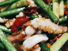 蒜苔八带-天津乾毓德饭庄·清真传统炒菜·海鲜烧烤(咸阳路店)