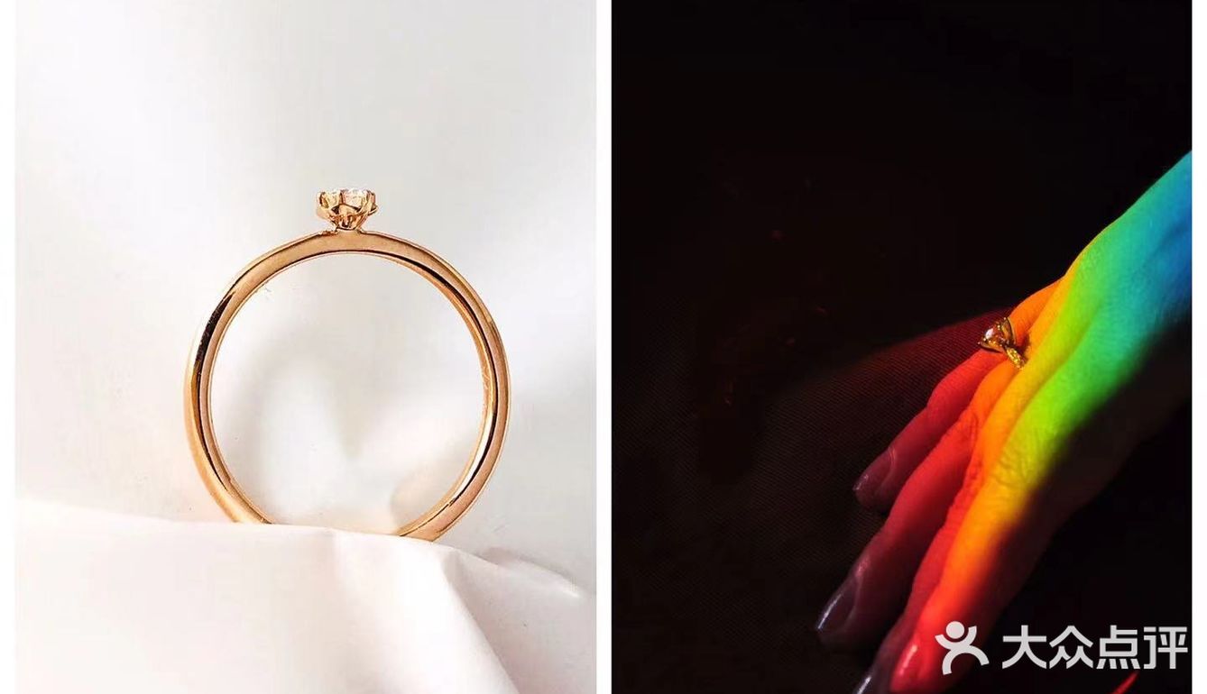 在小红书🎒上很多人推荐的钻戒💍定制品牌