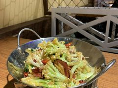 腊香干锅花菜-老九巷川小馆(万松园店)