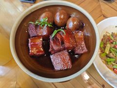 土鸡蛋烧肉-院子餐厅·大锅菜·老杭帮(桥西直街店)