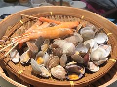 明虾海鲜拼-澳美徕·港式花胶鸡火锅(高新万达店)