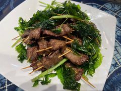 傣族薄荷牙签肉-云南李记罐罐米线饵丝小吃(汉中门金鹰店)