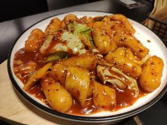 鱼饼炒年糕-博欧姆新派韩国料理·炸鸡(艾尚店)