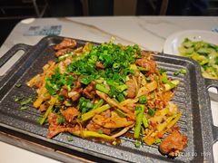 葱椒爆牛肉-绿茶餐厅(淮安吾悦广场店)