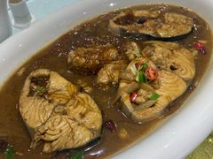 鲅鱼炖粉条-品味居·首店·大连鲜活海鲜大连菜(东港店)