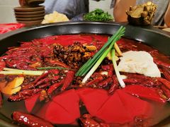 纯牛油锅底-黄潇洒老火锅(九眼桥宏济巷店)
