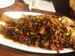 雪菜黄鱼-大隐隐于市私房菜(保和小区店)
