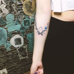 清新-晓乙刺青TATTOO